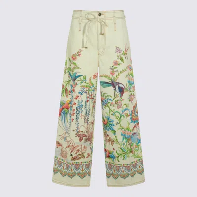 Etro Multicolor Jeans In Neutral