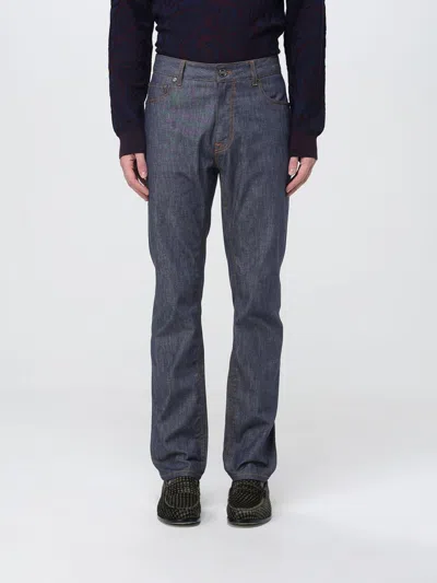 Etro Jeans  Men Color Denim In Blue