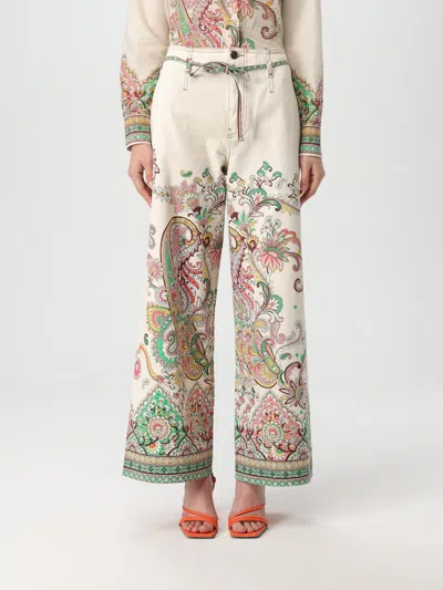 ETRO JEANS ETRO WOMAN COLOR WHITE,G46774001