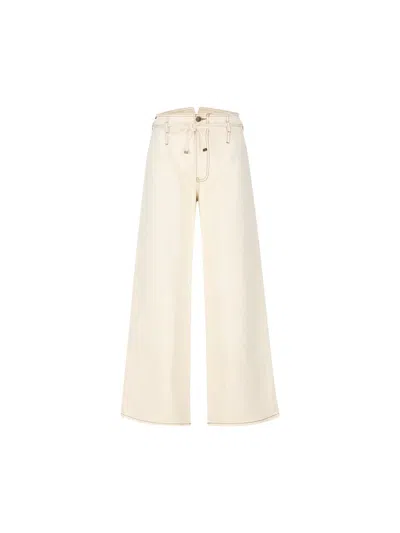 Etro Jeans In White
