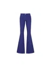 Etro Pegaso-embroidered Trousers In Multicolor