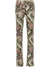 Etro Paisley-print High-rise Skinny Jeans In Multicolour
