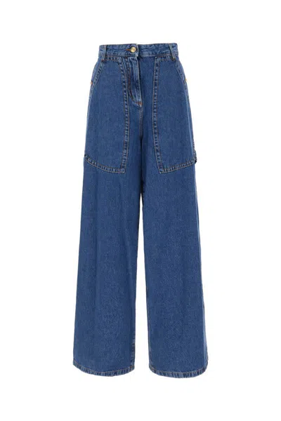 Etro Jeans In Navy