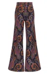 Etro Paisley-print Flared Jeans In Multi