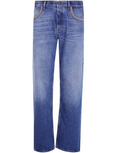 Etro Jeans Straight "mrnb0021ac358s9091" In Blue