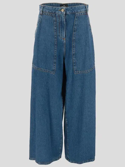 Etro Jeans In Variante Abbinata