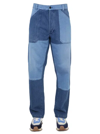 Etro Jeans Worker In Blue