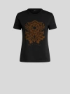 Etro T-shirt With Vintage Effect In Black