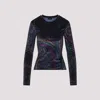 Etro Velvet Top In Blue