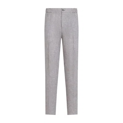 Etro Joggers Pants In Gray