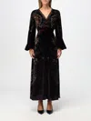 Shop Etro Dress  Woman Color Black In Schwarz