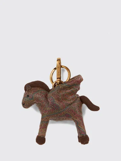 Etro Key Chain Woman Color Brown