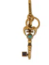 Etro Key Charm In Metallic