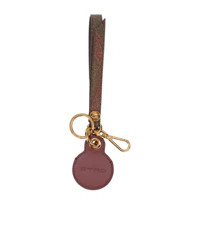 ETRO KEYCHAIN WITH A PAISLEY PATTERN