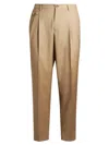 Etro Trousers Wool Pleated Front