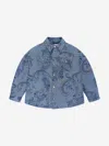 Etro Jacquard Jacket In Blue