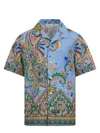 Etro Kids Shirt In Blue