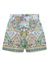 Etro Kids Shorts In Blue