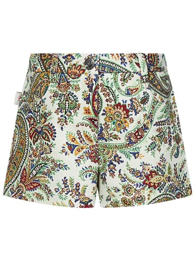 Etro Kids Shorts In Multicolour