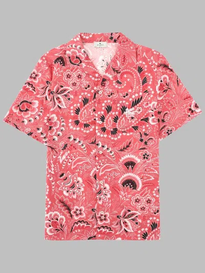 Etro Kids' Stylish Cotton Shirt In Pink