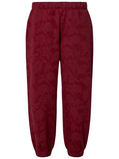 Etro Kids Trousers In Bordeaux