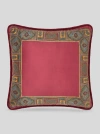 Etro Paisley-print Silk Cushion In Rot