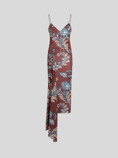 ETRO PRINTED JERSEY DRESS