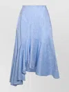 Etro Floral Asymmetric Midi Skirt