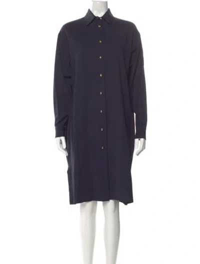 Pre-owned Etro Knee-length Dress In Blue