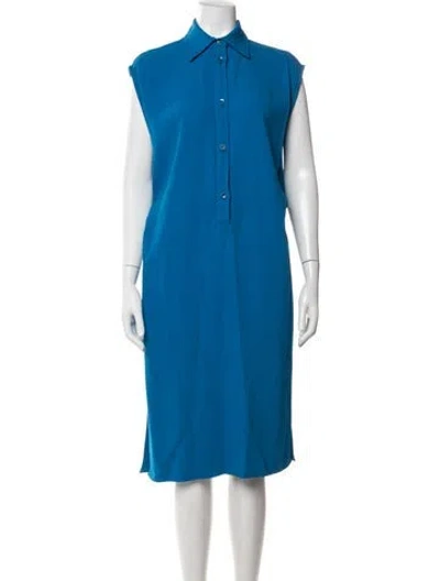 Pre-owned Etro Knee-length Dress In Blue