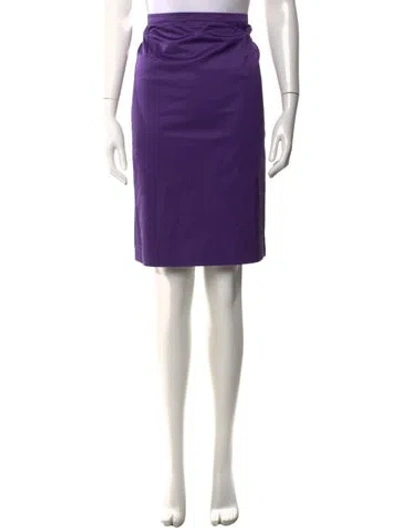 Pre-owned Etro Knee-length Skirt In Purple