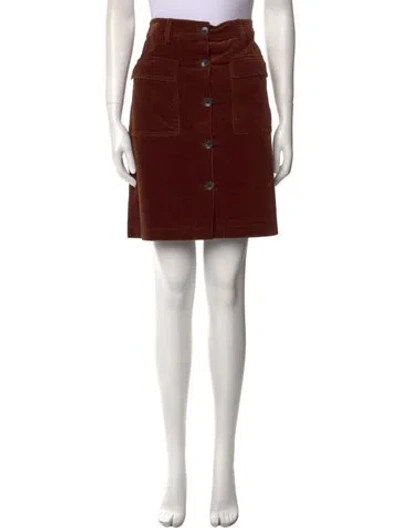 Pre-owned Etro Knee-length Skirt W/ Tags In Brown