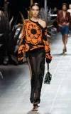 Etro Knit Cotton Cardigan In Orange