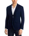 Etro Knit Jersey Sport Coat In Blue