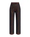 Etro Knit Jogging Trousers With Motif