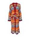 Etro Knitted Button-fastening Cardigan In Multicolor