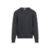Etro Pegaso-embroidered Wool Sweater In Black