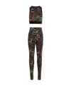 Etro Women's Jacquard Wool Blend Top And Leggings In Black