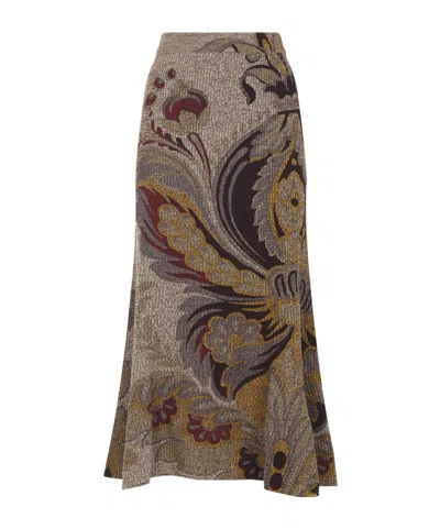 ETRO KNITTED SKIRT