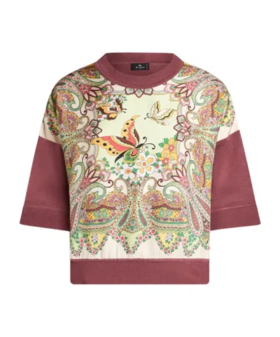 ETRO ETRO BUTTERFLY PRINTED JUMPER