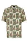 Etro Silk Shirt With Floral Print In Printed