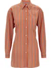 Etro Knot Shirt In Orange