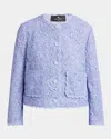 Etro Lace Cropped Jacket