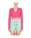 Etro Women's Linen Knitwear In Pink