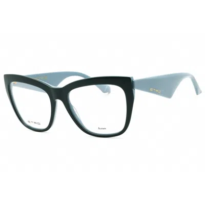 Etro Ladies Blue Cat Eye Eyeglass Frames 0048