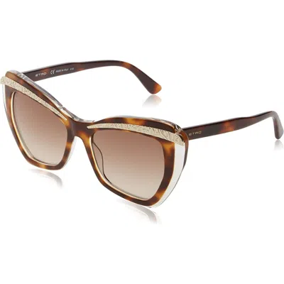 Etro Ladies' Sunglasses  Et645s Gbby2 In Brown