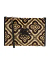 Etro Large Jacquard-pattern Beauty Case In Black