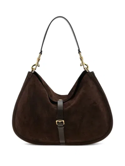 Etro Large Shoulder Bag In Brown