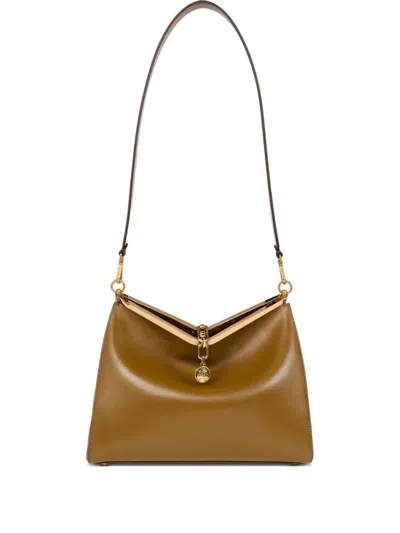 Etro Large Vella Shoulder Bag In Brown