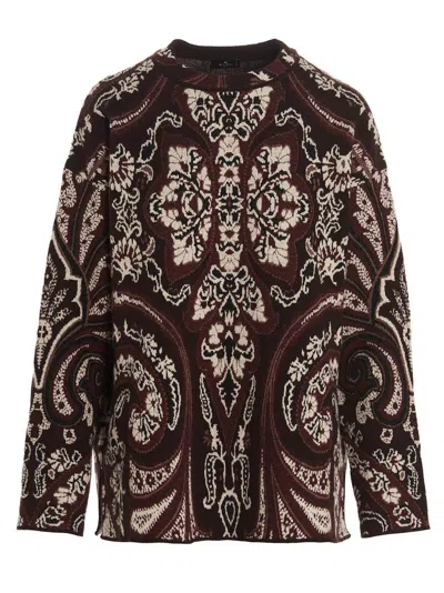 Etro Lavinia Sweater In Brown